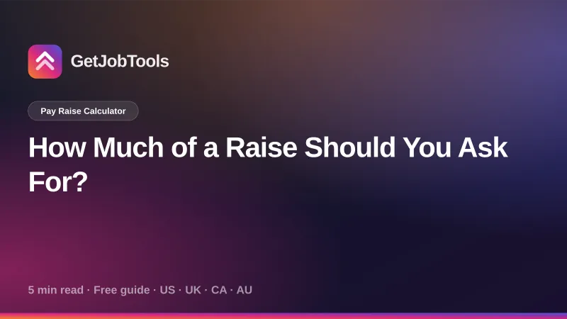 How Much of a Raise Should You Ask For?